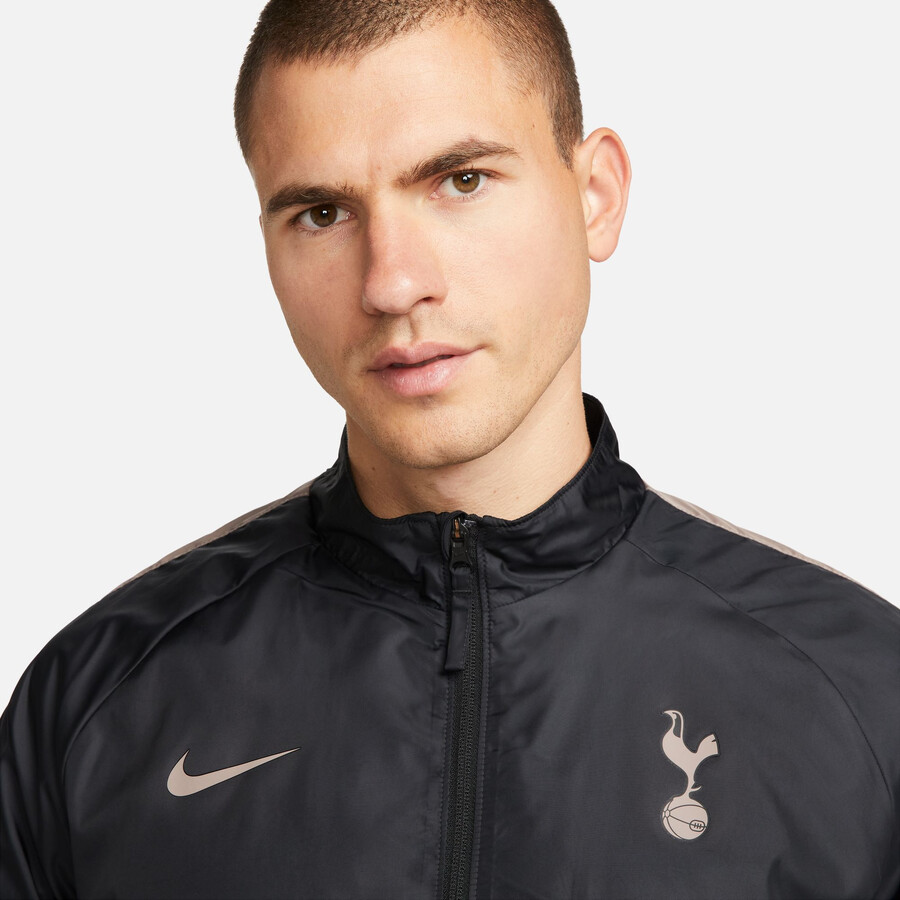 Veste imperméable Tottenham Academy noir beige 2023/24 