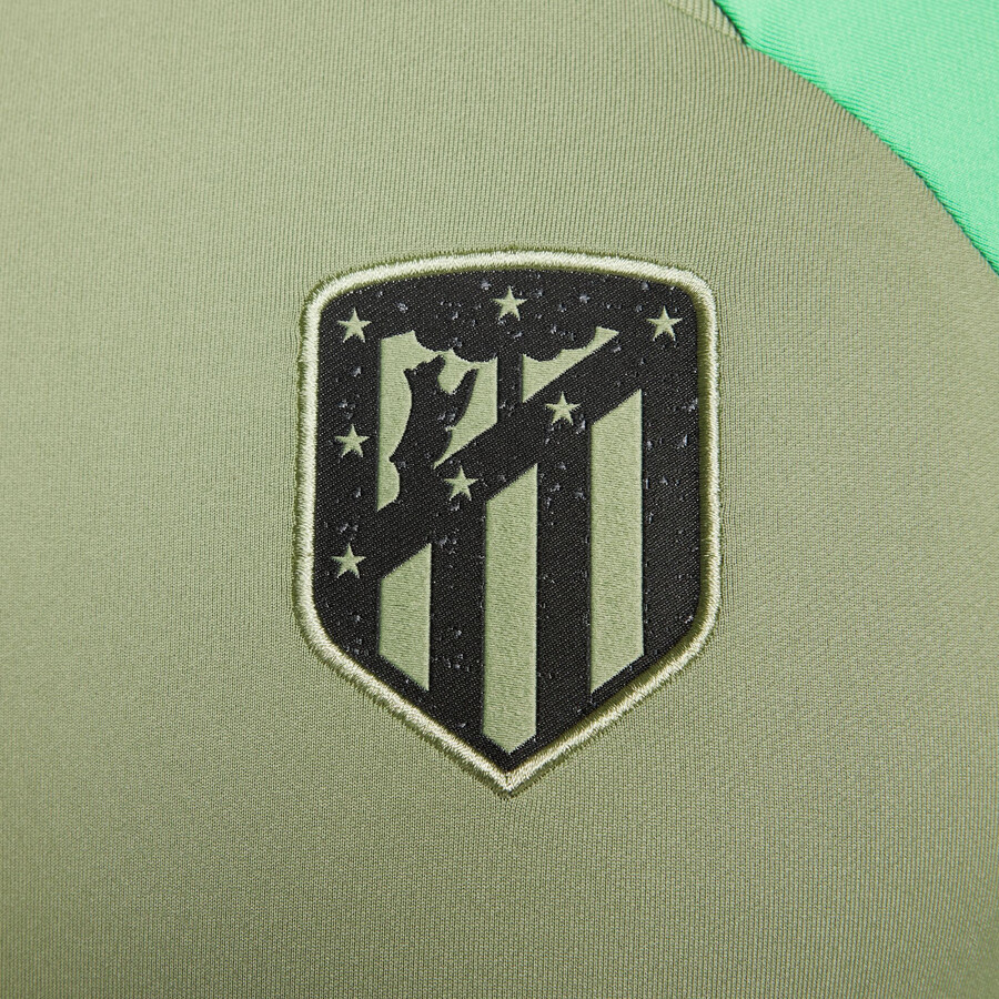 Sweat zippé Atlético Madrid Strike vert 2023/24