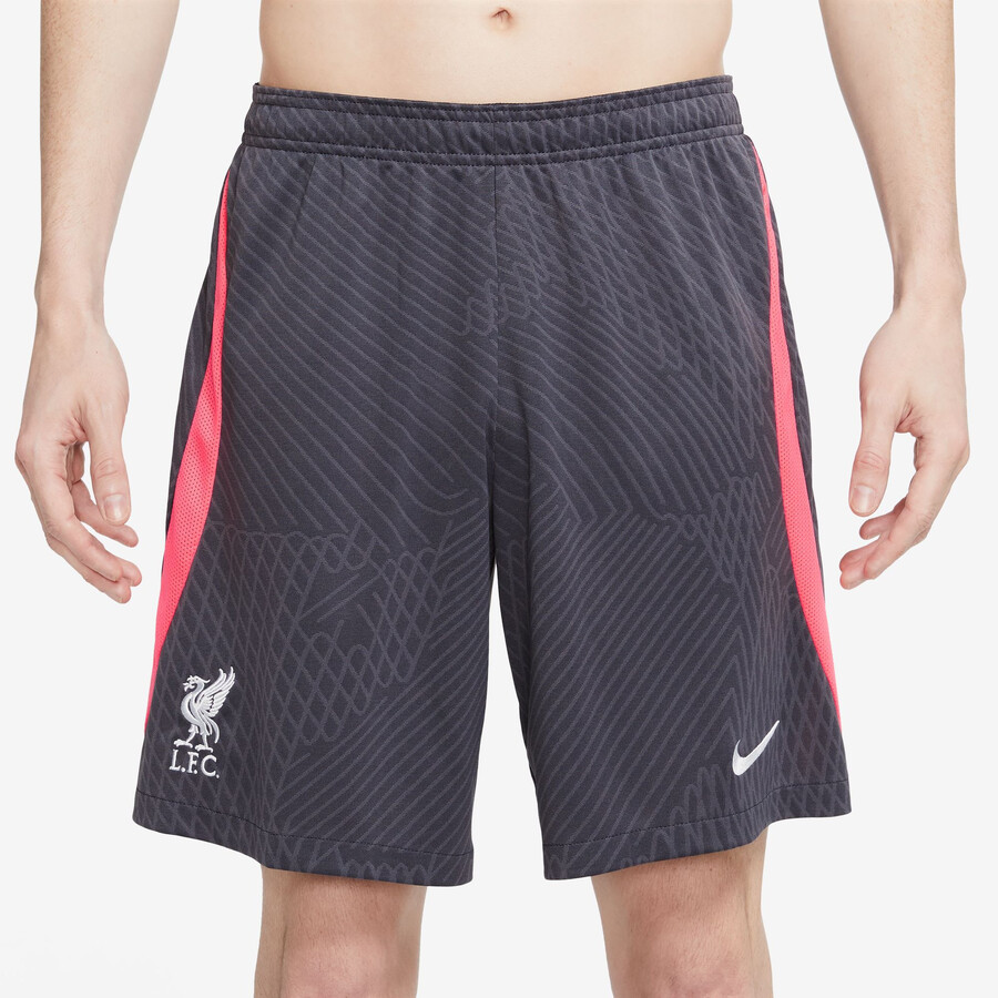 Short entraînement Liverpool Strike noir rouge 2023/24