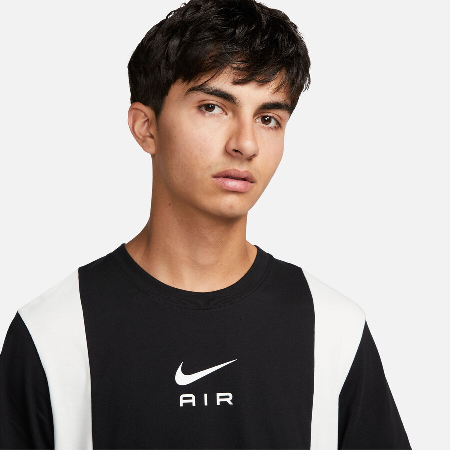 T shirt Nike Air noir blanc sur Foot