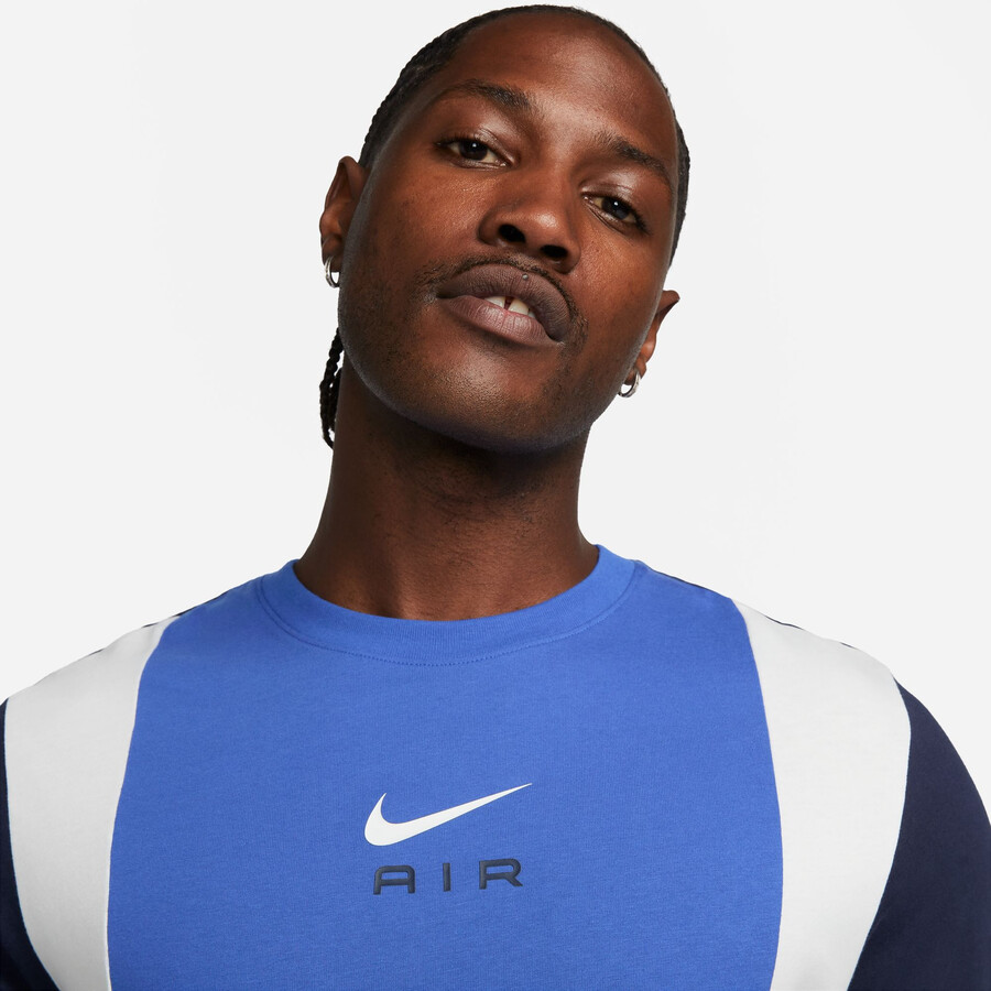 Nike air blue t shirt on sale