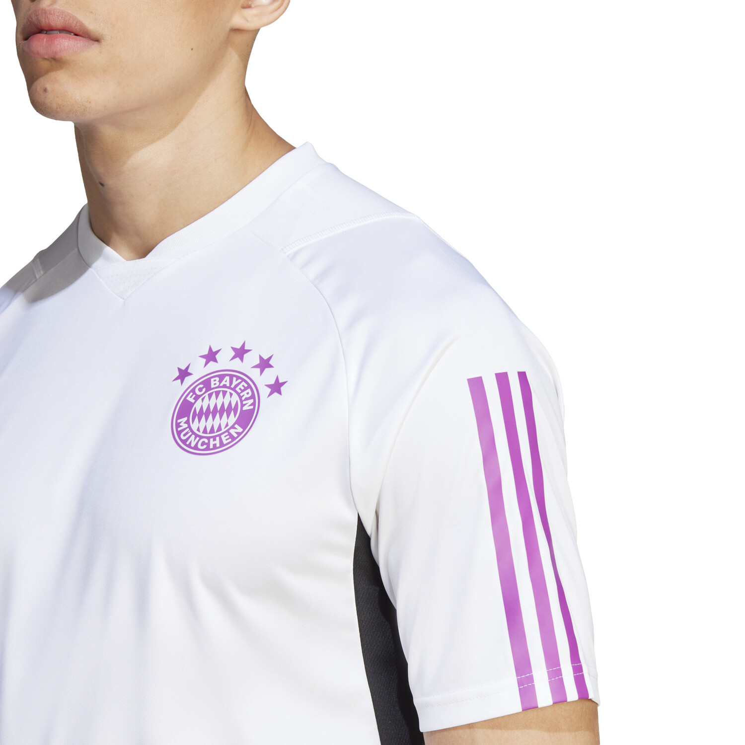 Maillot Entra Nement Bayern Munich Blanc Violet Sur Foot Fr