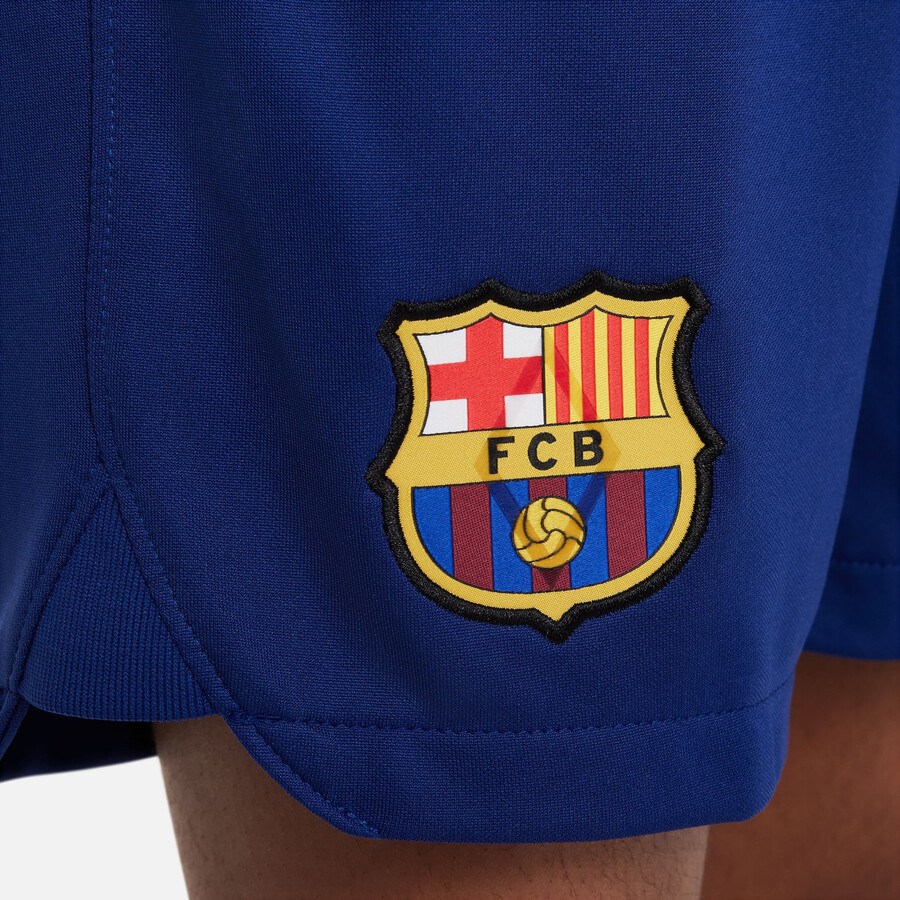 Short junior FC Barcelone domicile 2023/24