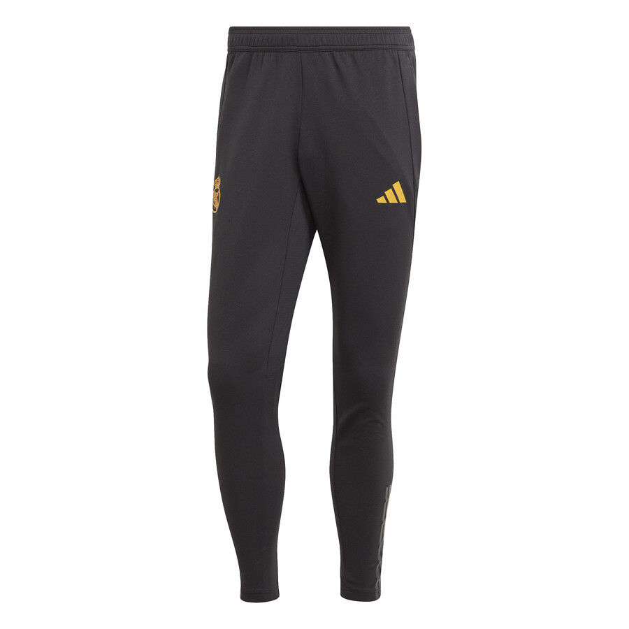 Pantalon survêtement Real Madrid noir jaune 2023/24