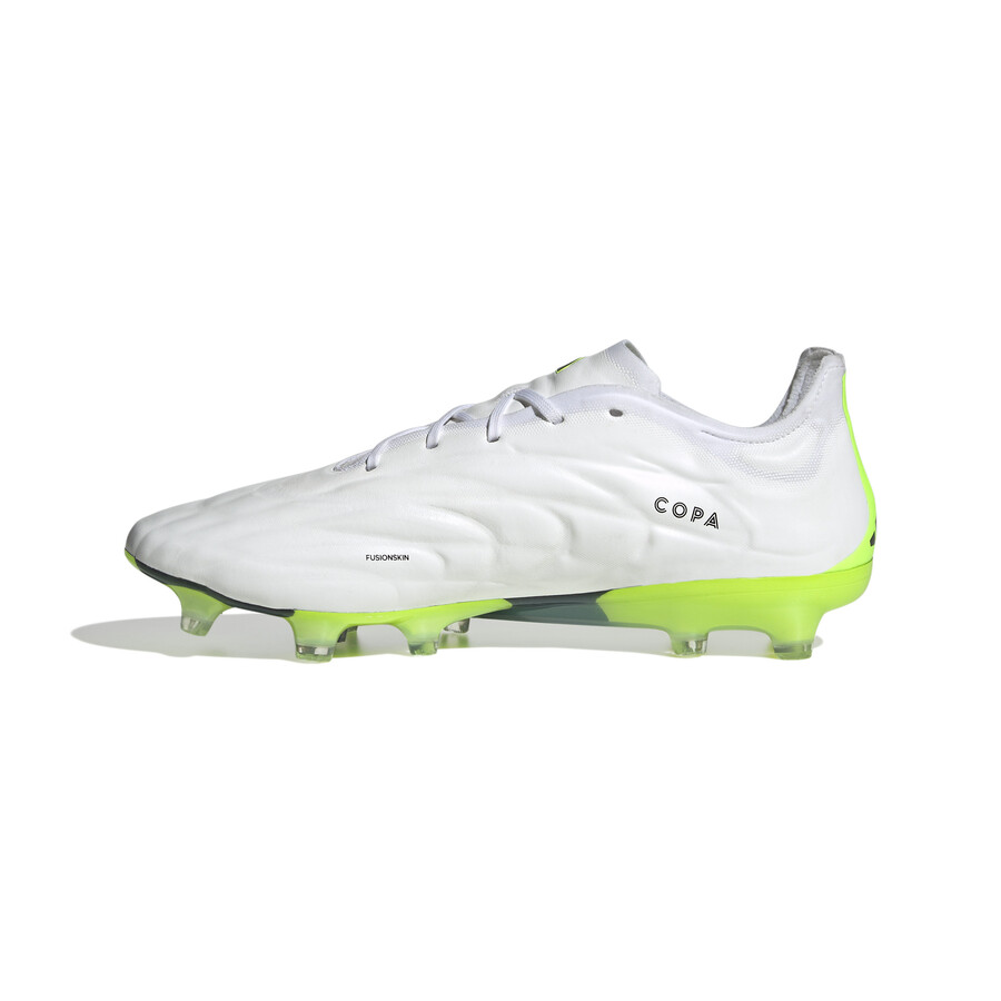 adidas Copa Pure.1 FG blanc jaune