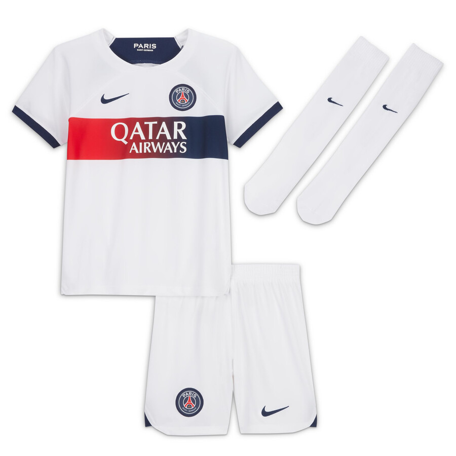 Tenue enfant PSG extérieur 2023/24