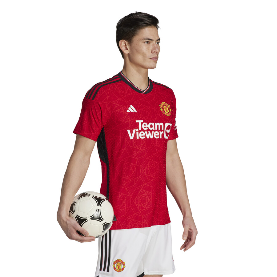 Maillot Manchester United Domicile Authentique 2023 24 Sur Foot Fr