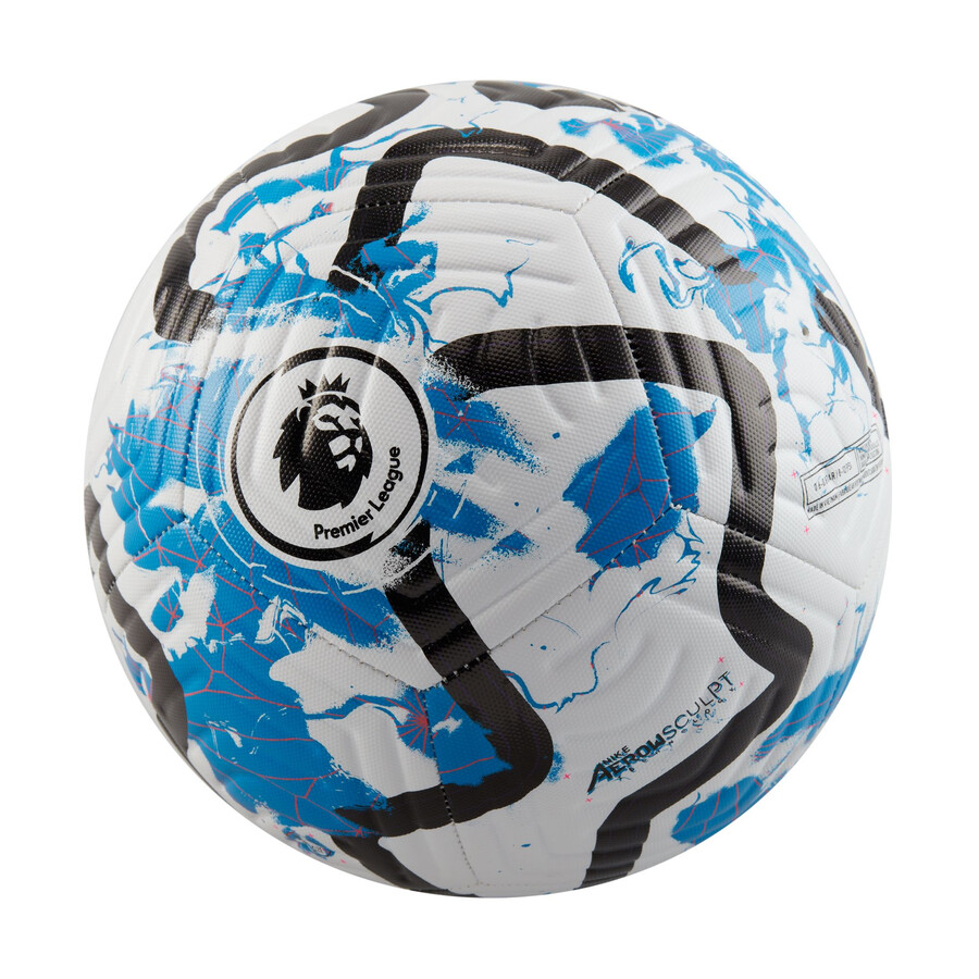 Ballon Premier League bleu blanc