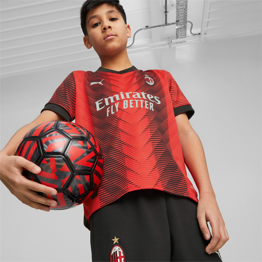 Maillot Junior Milan AC Domicile 2023 24 Sur Foot Fr