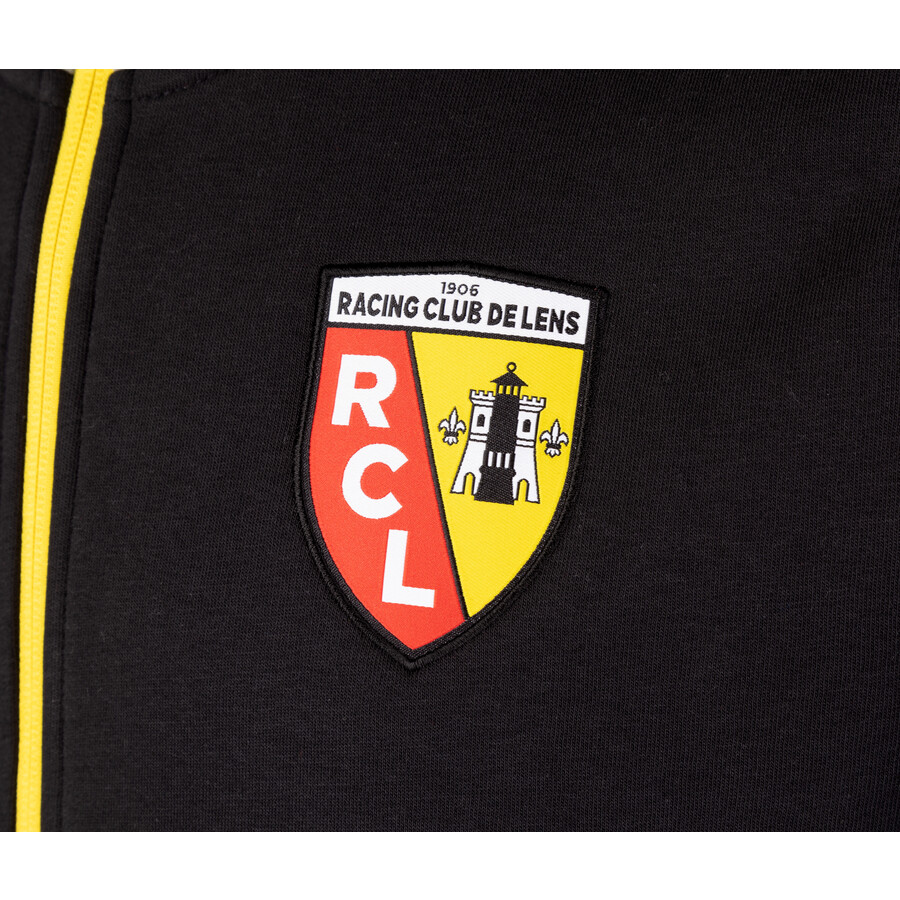 Veste survêtement RC Lens Casual noir gris 2023/24