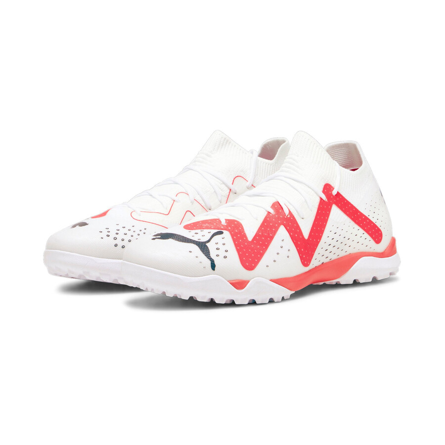 Puma Future Match Turf blanc rose