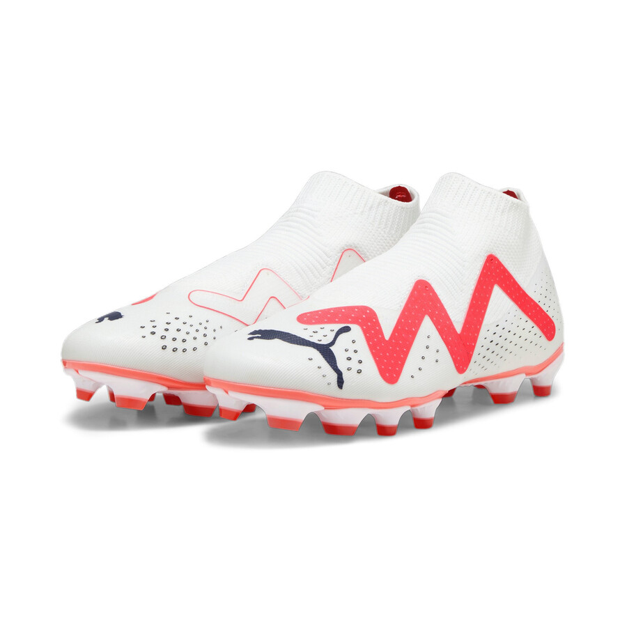 Puma Future Match LaceLess FG/AG blanc rose