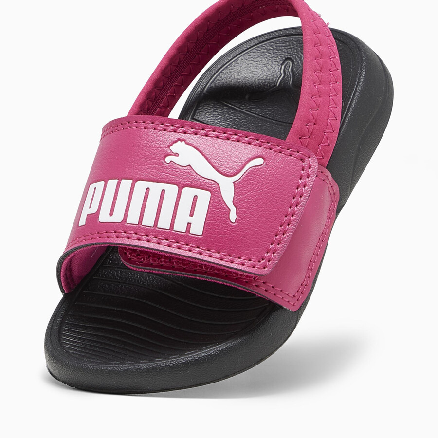 Sandales bébé Puma Popcat noir rose