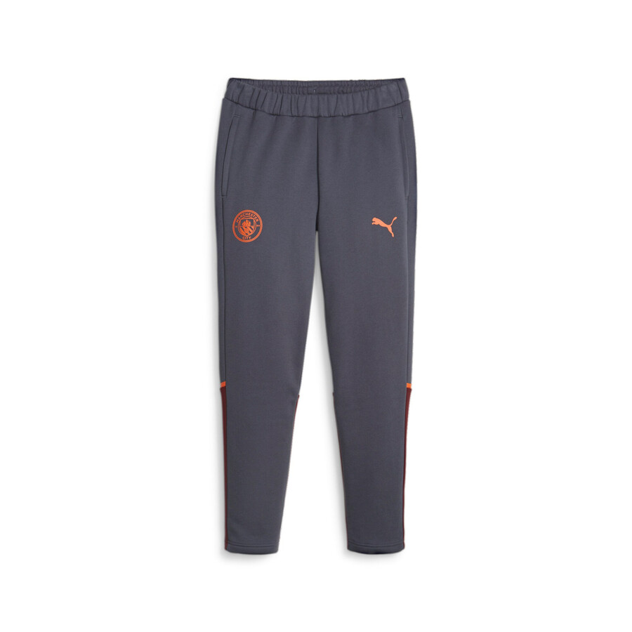 Pantalon survêtement Manchester City Casual gris orange 2023/24