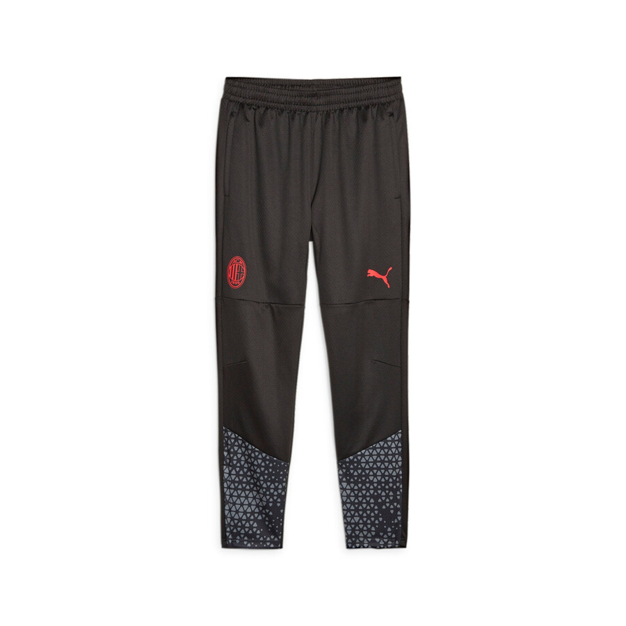 Pantalon survêtement Milan AC noir rouge 2023/24