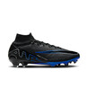 Nike Air Zoom Mercurial Superfly 9 Elite FG noir bleu