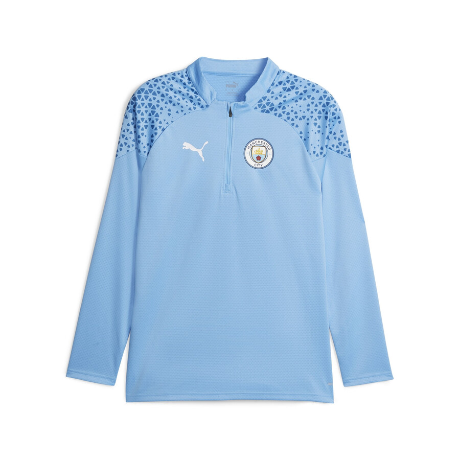 Sweat zippé Manchester City bleu 2023/24