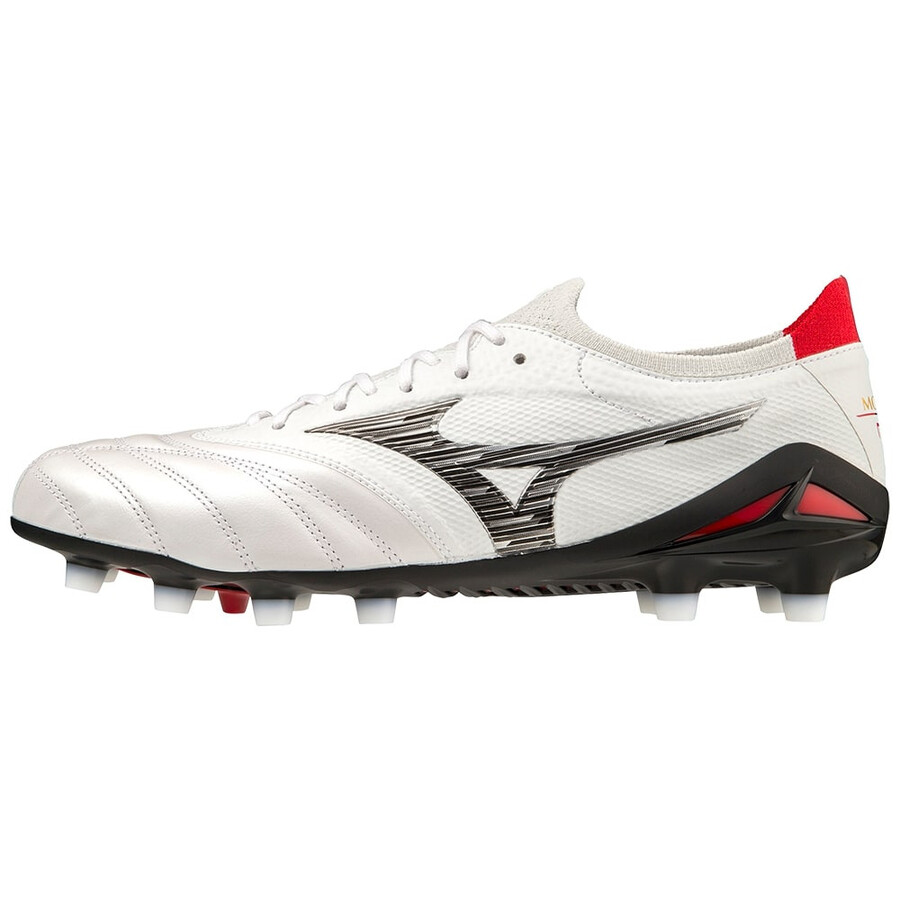 Mizuno Morelia Neo Beta Japan Elite FG blanc rouge