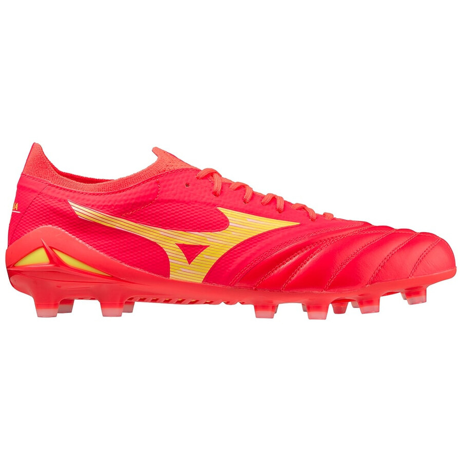 Mizuno Morelia Neo Beta Elite FG rouge jaune