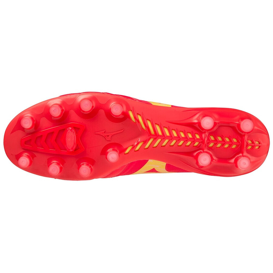 Mizuno Morelia Neo Beta Elite FG rouge jaune