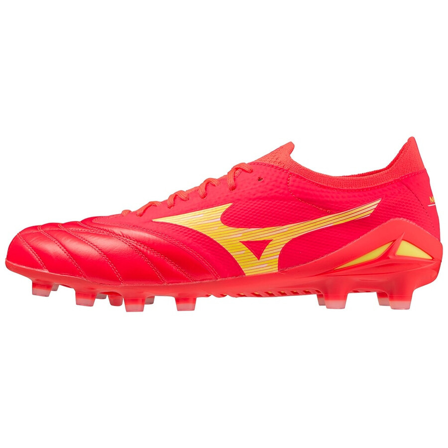 Mizuno Morelia Neo Beta Elite FG rouge jaune