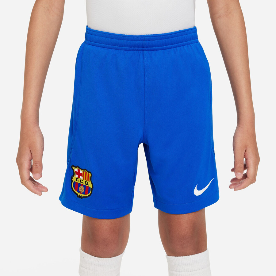 Short junior FC Barcelone extérieur 2023/24