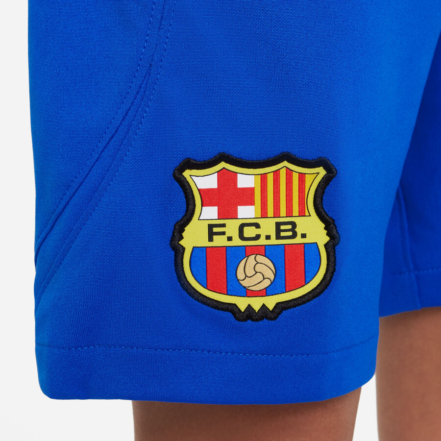 Short junior FC Barcelone extérieur 2023/24