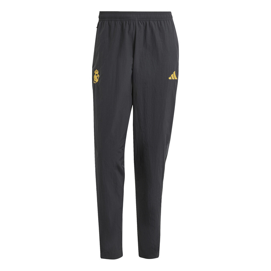 Pantalon survêtement Real Madrid woven noir jaune 2023/24