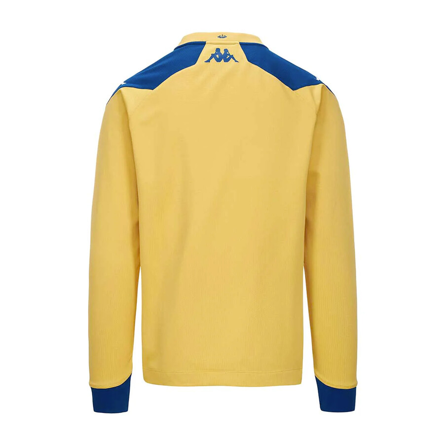 Sweat zippé AS Monaco jaune bleu 2023/24