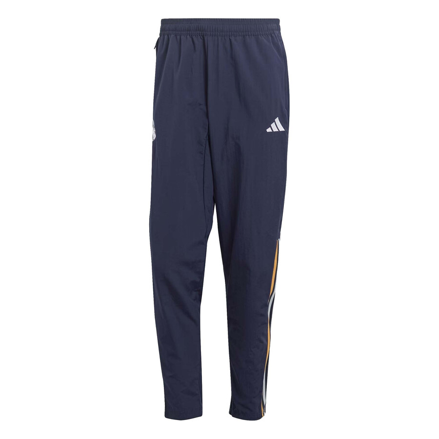 Pantalon survêtement Real Madrid Woven bleu jaune 2023/24