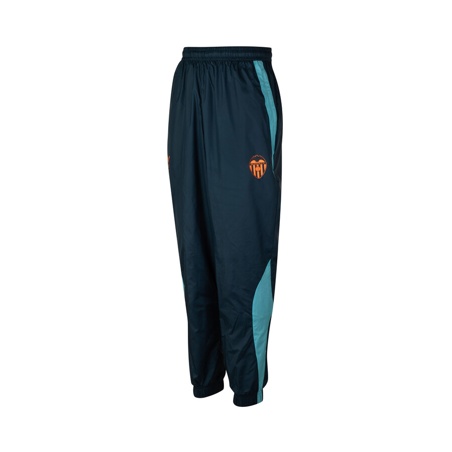 Pantalon avant match Valence bleu orange 2023/24