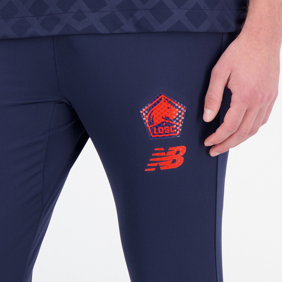 Pantalon survêtement LOSC bleu rouge 2023/24