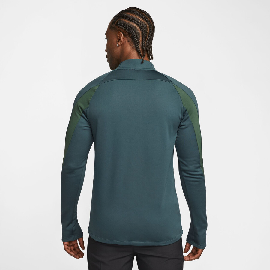 Sweat zippé Nike Therma-Fit vert