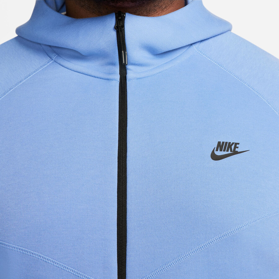 Veste survêtement Nike TechFleece bleu ciel