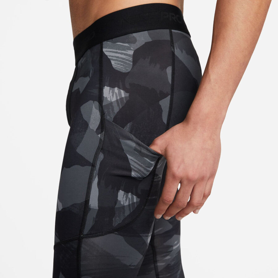 Legging Nike Pro Camo gris