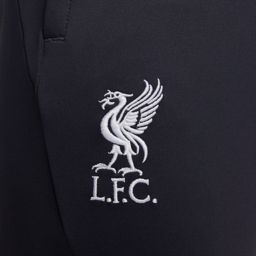 Pantalon survêtement Liverpool Strike noir blanc 2023/24