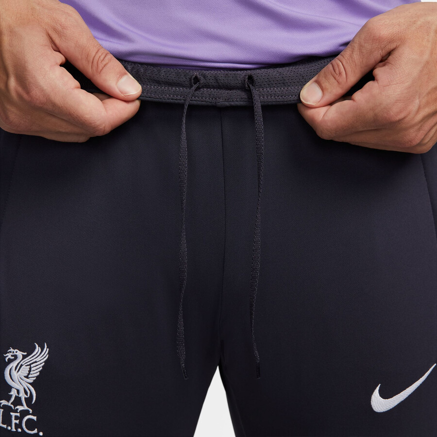 Pantalon survêtement Liverpool Strike noir blanc 2023/24