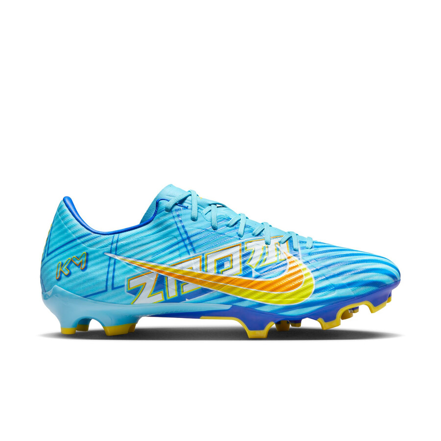 Nike Air Zoom Mercurial Vapor 15 Academy Mbappé FG/MG bleu jaune