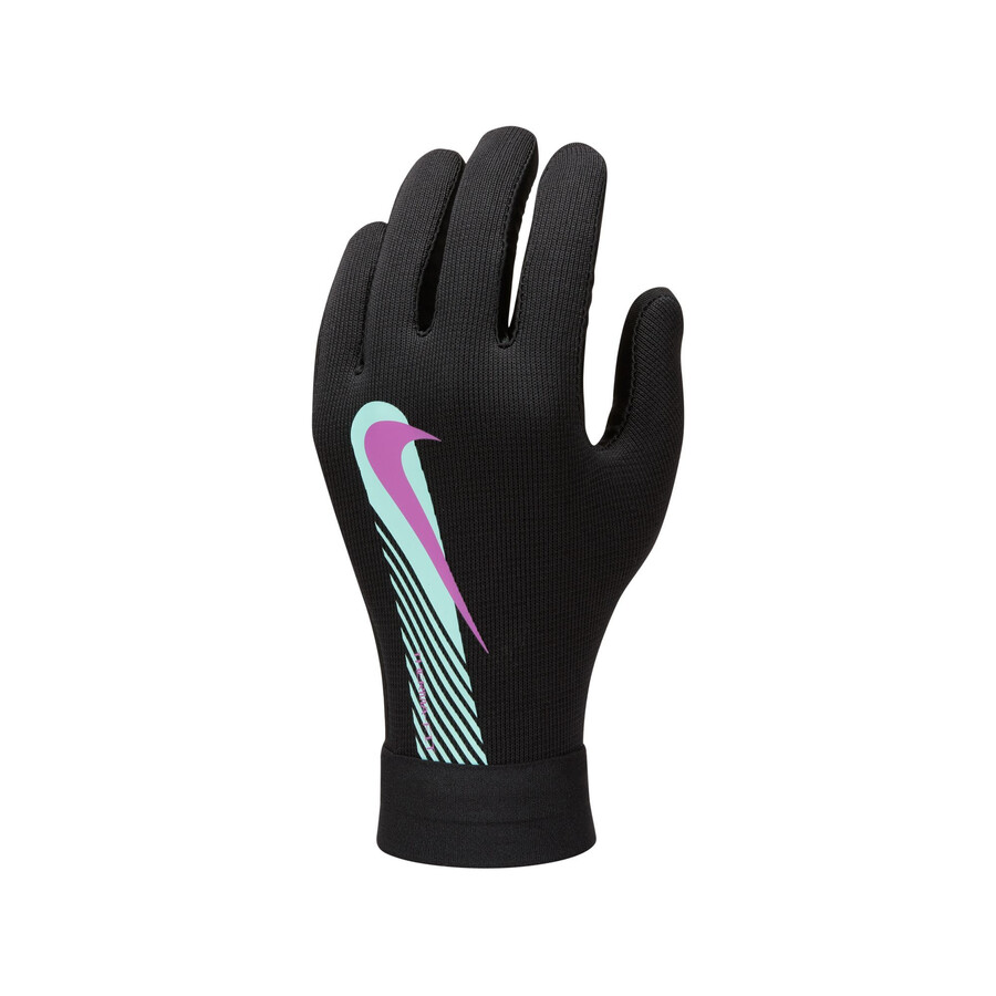 Gants joueurs junior Nike Academy ThermaFit noir violet sur Foot