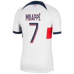 Maillot de Foot Paris Saint-Germain Mbappé 7 Enfant Tenue Extérieur 2023/24