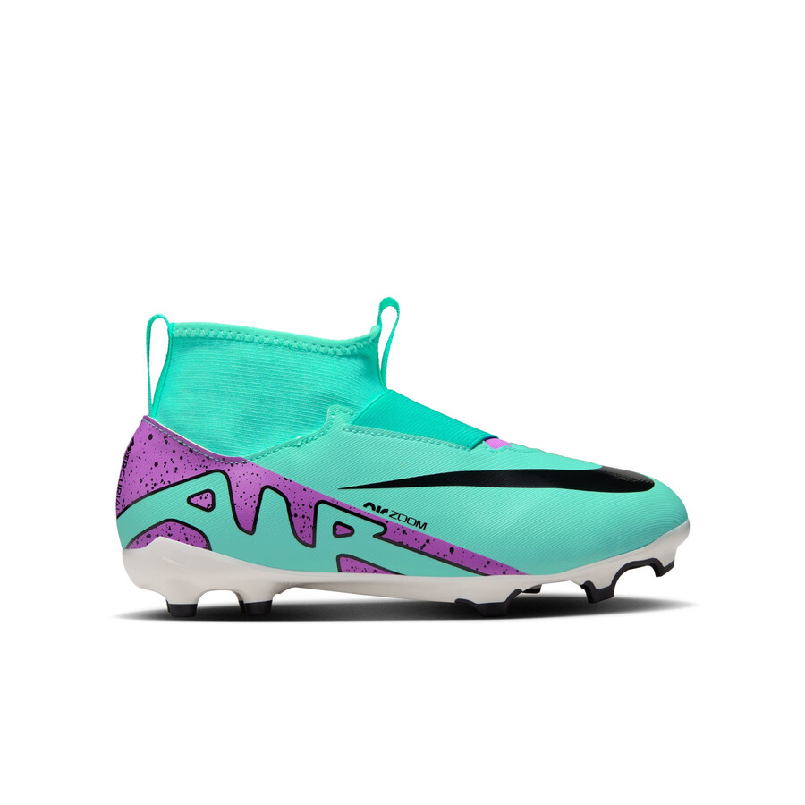 Nike Air Zoom junior Mercurial Superfly 9 Academy FG/MG turquoise violet