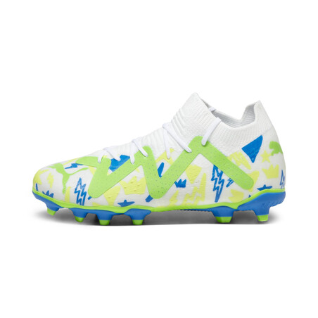 Puma Future match junior Neymar FG blanc vert