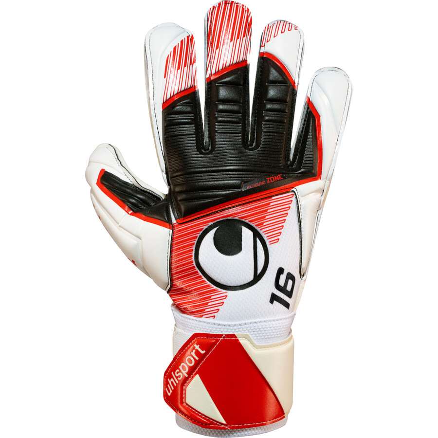 Gants gardien Uhlsport Supersoft Maignan blanc rouge