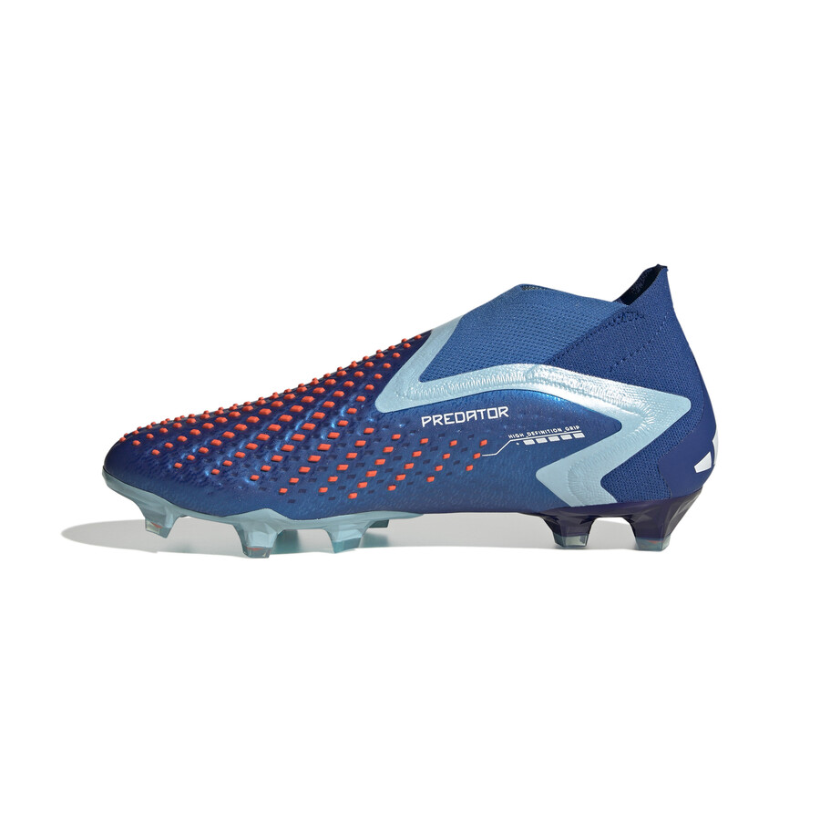 adidas Predator Accuracy+ montante FG bleu blanc