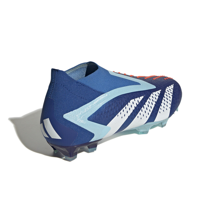 adidas Predator Accuracy+ montante FG bleu blanc