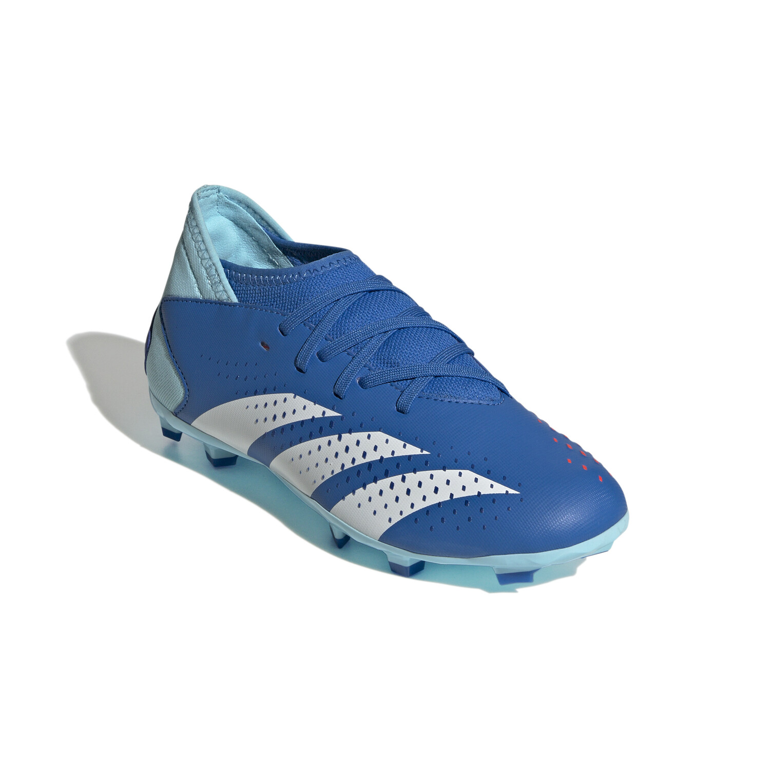 adidas Predator Accuracy.3 junior montante FG bleu blanc sur Foot.fr