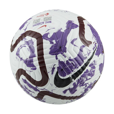 Ballon Nike Premier League Academy Blanc Violet Sur Foot Fr