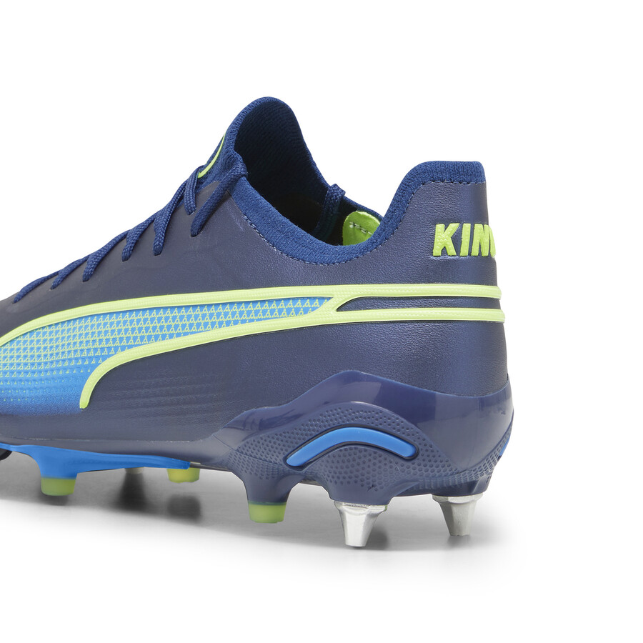 Puma King Ultimate SG bleu jaune