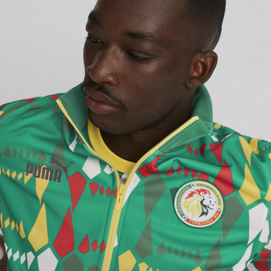 Veste survêtement Sénégal Football Culture vert 2023/24