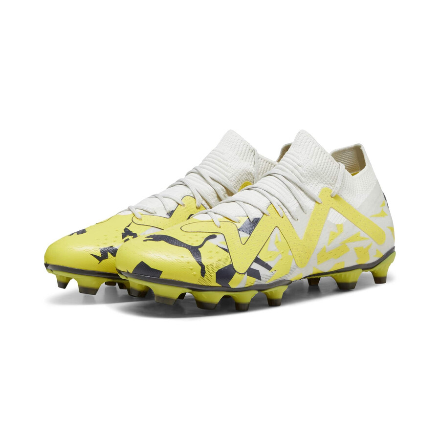 Puma Future Match FG AG jaune gris sur Foot